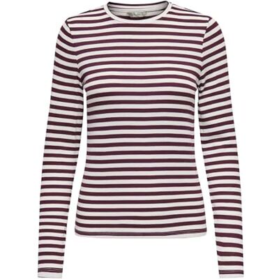 15347944-4750318 Onlmai Stripe L/S Top JRS, port royale, M 15347944-4750318 Onlmai Stripe L/S Top JRS, port royale, M