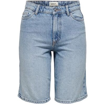 15256709 ONLY Szorty damskie, jasnoniebieski (light blue denim), XL 15256709 ONLY Szorty damskie, jasnoniebieski (light blue denim), XL