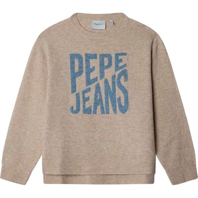 PG7000013 Pepe Jeans Dziewczęca dzianina BEKKY, brązowa (ciemny kamień beżowy), 12, Brązowy (ciemny kamienny beż), 12 lat PG7000013 Pepe Jeans Dziewczęca dzianina BEKKY, brązowa (ciemny kamień beżowy), 12, Brązowy (ciemny kamienny beż), 12 lat