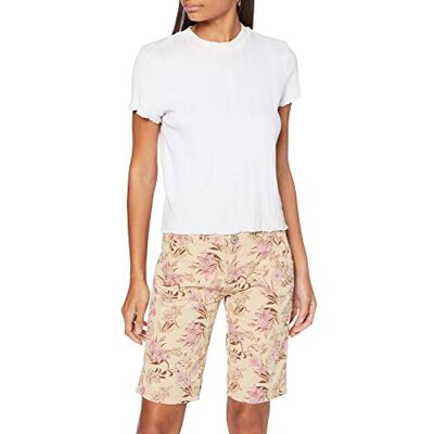 ATT142563463-379 ATT Jeans Szorty damskie Lola, beżowy, 36 PL ATT142563463-379 ATT Jeans Szorty damskie Lola, beżowy, 36 PL