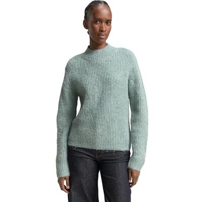 1049071 TOM TAILOR Denim Sweter damski, 14395 Silver Cloud Blue Melange, XXL 1049071 TOM TAILOR Denim Sweter damski, 14395 Silver Cloud Blue Melange, XXL