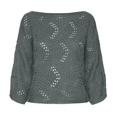 10308311 VERO MODA Damski sweter z dzianiny, Balsam Green, M 10308311 VERO MODA Damski sweter z dzianiny, Balsam Green, M