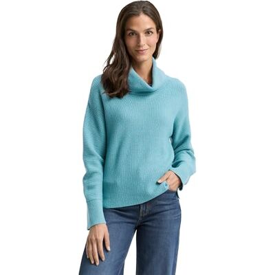 1049160 TOM TAILOR Sweter damski, 36507 Tropical Teal Melange, M 1049160 TOM TAILOR Sweter damski, 36507 Tropical Teal Melange, M