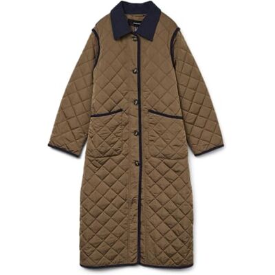 10332383-4799014 VERO MODA Vmemily Long Coat Boo damski płaszcz, Cub, M 10332383-4799014 VERO MODA Vmemily Long Coat Boo damski płaszcz, Cub, M