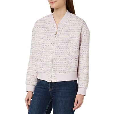 29029036-NA01 NAEMI Bluza damska Bouclé Blouson, Lawenda, wielokolorowa, S 29029036-NA01 NAEMI Bluza damska Bouclé Blouson, Lawenda, wielokolorowa, S