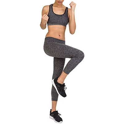 L035_Gris Chine_S/M Sveltek Damski biustonosz i legginsy one size szary L035_Gris Chine_S/M Sveltek Damski biustonosz i legginsy one size szary