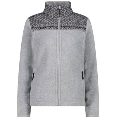 34J0486 CMP Artic Fleece, damska kurtka polarowa Grey Mel., rozmiar 40 34J0486 CMP Artic Fleece, damska kurtka polarowa Grey Mel., rozmiar 40