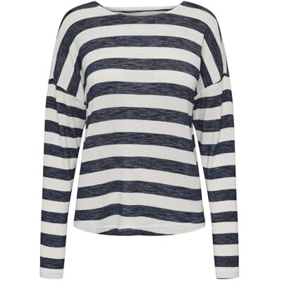15307320 ONLY Onllira L/S Stringi Top JRS koszulka z długim rękawem, Dress Blues/Stripes:Cloud Dancer, XS 15307320 ONLY Onllira L/S Stringi Top JRS koszulka z długim rękawem, Dress Blues/Stripes:Cloud Dancer, XS