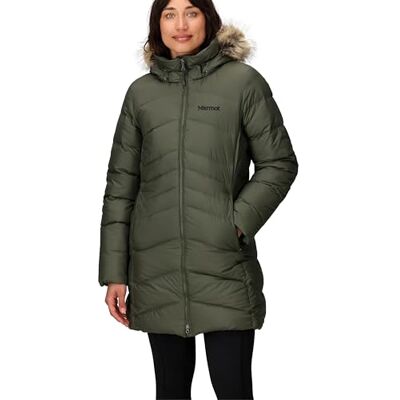 M15838 Marmot Kobiety Wm's Montreal Coat, Lekka Kurtka Puchowa, Sprężystość Puchu 700 Fp, Ciepła Parka, Stylowy Płaszcz Zimowy, Wodoodporny, Wiatroszczelny, Nori, m M15838 Marmot Kobiety Wm's Montreal Coat, Lekka Kurtka Puchowa, Sprężystość Puchu 700 Fp, Ciepła Parka, Stylowy Płaszcz Zimowy, Wodoodporny, Wiatroszczelny, Nori, m
