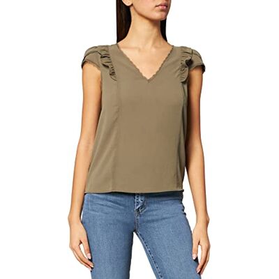 RHNT68A Naf Naf Damski T-shirt Nadia Mc Marais Light, XL RHNT68A Naf Naf Damski T-shirt Nadia Mc Marais Light, XL