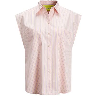 12200122 Jack&JONES JJXETTA SL POPLIN Koszulka damska SN Blouse, tropikalna brzoskwinia, S 12200122 Jack&JONES JJXETTA SL POPLIN Koszulka damska SN Blouse, tropikalna brzoskwinia, S
