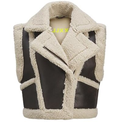 12264943 JACK&JONES JXJOANNA Vest OTW kamizelka damska, Java, L, Java, L 12264943 JACK&JONES JXJOANNA Vest OTW kamizelka damska, Java, L, Java, L