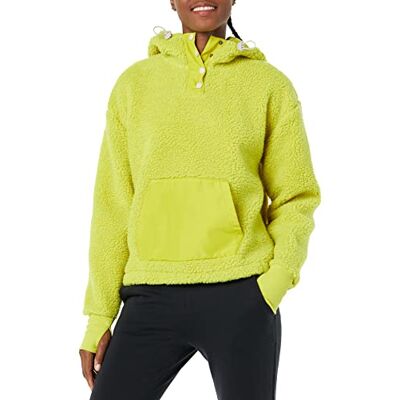 AEAW11TFFW22_Bright Olive Green Amazon Essentials Damska polarowa kurtka polarowa (dostępna w dużych rozmiarach), jasnooliwkowa zieleń, XXL AEAW11TFFW22_Bright Olive Green Amazon Essentials Damska polarowa kurtka polarowa (dostępna w dużych rozmiarach), jasnooliwkowa zieleń, XXL