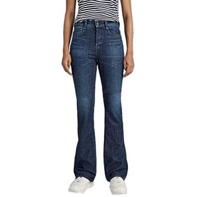 D21437-B767-D348 G-STAR RAW Noxer Bootcut Dżins Kobiety, Niebieski (Worn in Ocean Reef B767-d348), 29W / 32L D21437-B767-D348 G-STAR RAW Noxer Bootcut Dżins Kobiety, Niebieski (Worn in Ocean Reef B767-d348), 29W / 32L