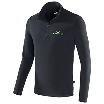 Czarna BCR218531 mikrofleece na narty - Base Layer Czarna BCR218531 mikrofleece na narty - Base Layer