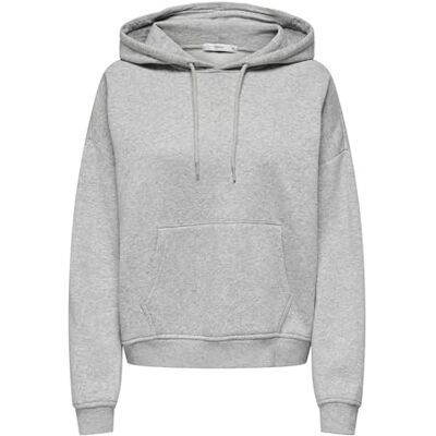 15323525-4509771 Onlsweat L/S bluza z kapturem Oversize Pkt SWT, jasnoszary melanżowy, M 15323525-4509771 Onlsweat L/S bluza z kapturem Oversize Pkt SWT, jasnoszary melanżowy, M