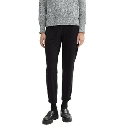 1043852 TOM TAILOR Denim Damskie spodnie do biegania, 14482 – Deep Black, XL 1043852 TOM TAILOR Denim Damskie spodnie do biegania, 14482 – Deep Black, XL