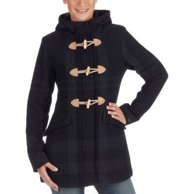 Tommy Hilfiger SPRINGER DUFFLE 1M80524405 płaszcz damski, niebieski, 44 Tommy Hilfiger SPRINGER DUFFLE 1M80524405 płaszcz damski, niebieski, 44