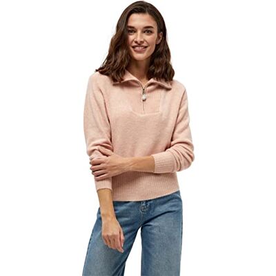 MI4285 Minus Women's Adeline Knit Pullover Sweater, Light Rose, XS MI4285 Minus Women's Adeline Knit Pullover Sweater, Light Rose, XS
