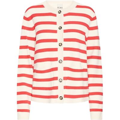 20125097 ICHI IHBOSTON CA5, 900003842/Birch W. Teaberry Stripes, M 20125097 ICHI IHBOSTON CA5, 900003842/Birch W. Teaberry Stripes, M