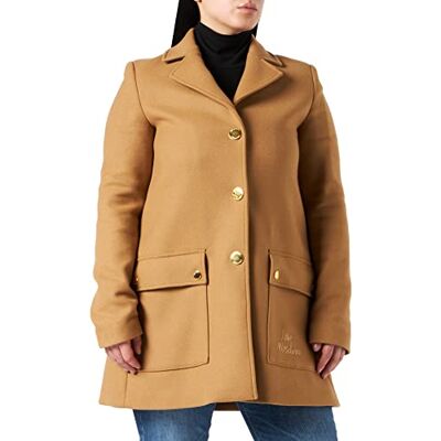 W K 524 01 T 008A Love Moschino Damski płaszcz z podszewką, RUST BROWN, 44 W K 524 01 T 008A Love Moschino Damski płaszcz z podszewką, RUST BROWN, 44