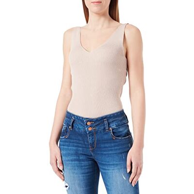 TAW0037 Tamaris Damski top z dzianiny Ambala, Moonlight, 42 TAW0037 Tamaris Damski top z dzianiny Ambala, Moonlight, 42