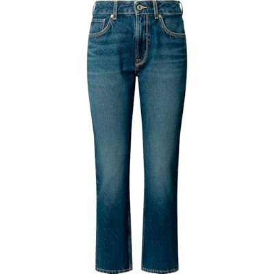 PL2047304A3800030 Pepe Jeans Dżinsy damskie Straight Mw Mary, Niebieski (denim-4A3), 30W / 28L PL2047304A3800030 Pepe Jeans Dżinsy damskie Straight Mw Mary, Niebieski (denim-4A3), 30W / 28L