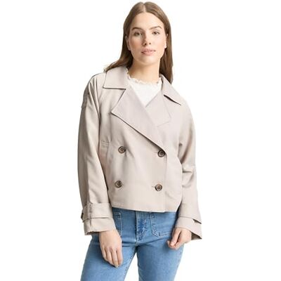 1050239 TOM TAILOR Denim Kurtka damska , 30026-Cloud Grey, XXL 1050239 TOM TAILOR Denim Kurtka damska , 30026-Cloud Grey, XXL
