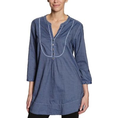 1M87601862 Tommy Hilfiger Bluzka damska / Sophia Indigo Tunic 3/4 SLV T1, niebieski (Dark Indygo)., 38 1M87601862 Tommy Hilfiger Bluzka damska / Sophia Indigo Tunic 3/4 SLV T1, niebieski (Dark Indygo)., 38