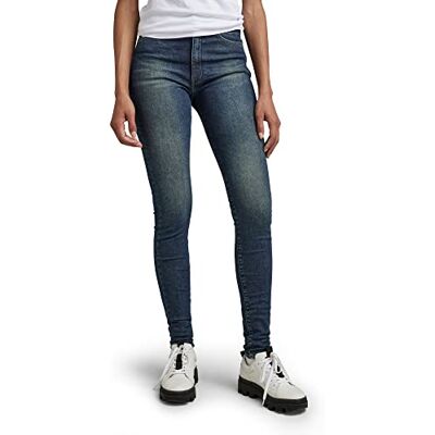 D15578-D188-D355 G-STAR RAW Dżinsy Kafey Ultra High Skinny Dżins Kobiety, niebieski (Antique Forest Blue D188-d355), 30W / 32L D15578-D188-D355 G-STAR RAW Dżinsy Kafey Ultra High Skinny Dżins Kobiety, niebieski (Antique Forest Blue D188-d355), 30W / 32L