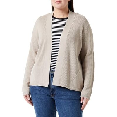 935019 Gerry Weber Damski kardigan z dzianiny, Light Taupe-melanż, 36 935019 Gerry Weber Damski kardigan z dzianiny, Light Taupe-melanż, 36