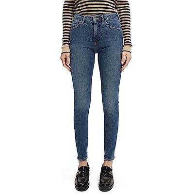 166508 Scotch & Soda Essentials Bohemienne-Skinny Fit dżinsy damskie, Black Coast 3049, 34W / 32L 166508 Scotch & Soda Essentials Bohemienne-Skinny Fit dżinsy damskie, Black Coast 3049, 34W / 32L