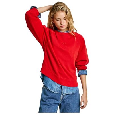 PL581480255XS Pepe Jeans Damska bluza REESE, czerwona (czerwona), XS, Czerwony (czerwony), XS PL581480255XS Pepe Jeans Damska bluza REESE, czerwona (czerwona), XS, Czerwony (czerwony), XS