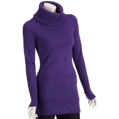 Tommy Hilfiger VIVIAN TUNIC 1M80333191 damski sweter, fioletowy, 38 Tommy Hilfiger VIVIAN TUNIC 1M80333191 damski sweter, fioletowy, 38