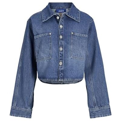 12280092-4786976 JACK & JONES Jxcana Comfort Denim Overshirt DNM, niebieski (medium blue denim), XL 12280092-4786976 JACK & JONES Jxcana Comfort Denim Overshirt DNM, niebieski (medium blue denim), XL