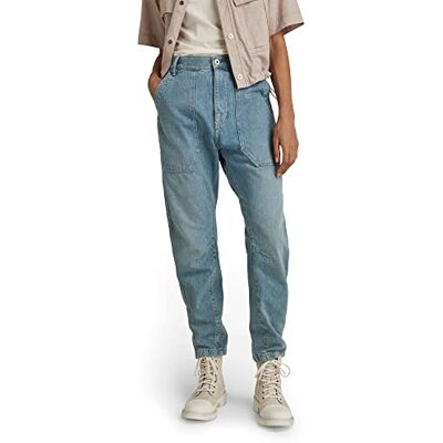 D22166-C966-C949 G-STAR RAW Damskie spodnie 3D Fatigue Boyfriend Denim, Niebieski (Vintage Hawaiian Ocean C966-c949), 25W Regular D22166-C966-C949 G-STAR RAW Damskie spodnie 3D Fatigue Boyfriend Denim, Niebieski (Vintage Hawaiian Ocean C966-c949), 25W Regular