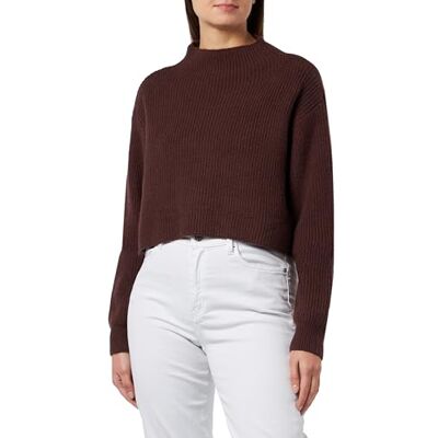 19025279-ZI01 ZITHA Damski sweter z dzianiny , brązowy, XL/XXL, brązowy, XL-XXL 19025279-ZI01 ZITHA Damski sweter z dzianiny , brązowy, XL/XXL, brązowy, XL-XXL