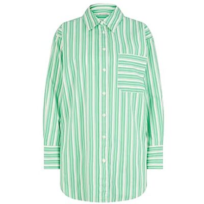 1032792 TOM TAILOR Denim Damski bluzka w paski , 31188 Vertical Green White Stripe, XL 1032792 TOM TAILOR Denim Damski bluzka w paski , 31188 Vertical Green White Stripe, XL