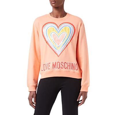 W 6 306 51 E 2340 Love Moschino Multicolor Heart Damska koszulka survivalowa, Różowy, 36 W 6 306 51 E 2340 Love Moschino Multicolor Heart Damska koszulka survivalowa, Różowy, 36