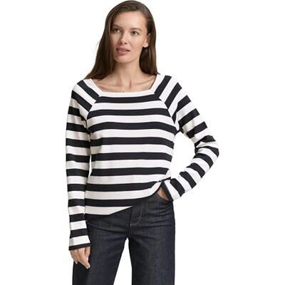 1048303 TOM TAILOR Damska koszulka z długim rękawem , 38844-Lunar Eclipse Offwhite Stripe, XS, 38844 Zaćmienie Księżyca złamane białe paski, XS 1048303 TOM TAILOR Damska koszulka z długim rękawem , 38844-Lunar Eclipse Offwhite Stripe, XS, 38844 Zaćmienie Księżyca złamane białe paski, XS