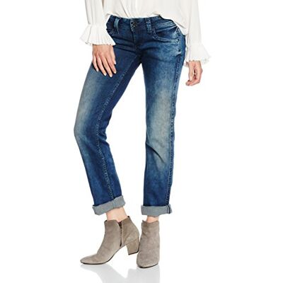 PL200006-000-M65 Pepe Jeans Dżinsy damskie Banji Bootcut, Niebieski (Denim 000-M65), 30W / 34L PL200006-000-M65 Pepe Jeans Dżinsy damskie Banji Bootcut, Niebieski (Denim 000-M65), 30W / 34L