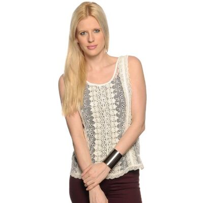 100726-10112 ICHI Top Lace to damski 100726-10112 ICHI Top Lace to damski