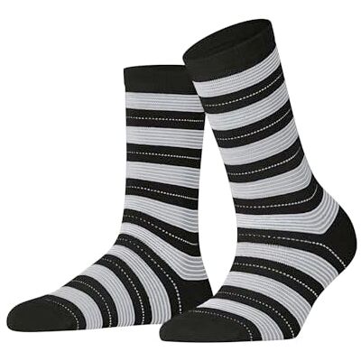 47145 FALKE Kobiety Skarpety Stripe Uniform W So bawełna z wzorem 1 Para, Czarny Black 3000, 39-42 47145 FALKE Kobiety Skarpety Stripe Uniform W So bawełna z wzorem 1 Para, Czarny Black 3000, 39-42