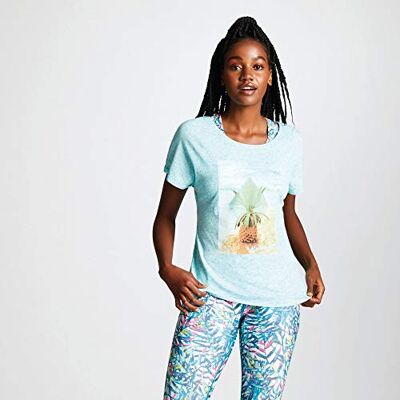 DWT449 1J906L_Aruba Blue_6 Dare 2b koszulka T- damski styl życia T-shirt letnie dni, damskie, DWT449 1J906L, Aruba Blue, FR: XXS (Tkanina ogonowa: 6) DWT449 1J906L_Aruba Blue_6 Dare 2b koszulka T- damski styl życia T-shirt letnie dni, damskie, DWT449 1J906L, Aruba Blue, FR: XXS (Tkanina ogonowa: 6)