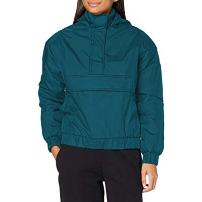 TB3659 Urban Classics Damska kurtka z panelem Pull Over, Jasper., 4XL TB3659 Urban Classics Damska kurtka z panelem Pull Over, Jasper., 4XL