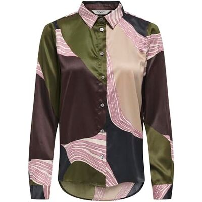 15310235-4933855 Onljane Life L/S Shirt WVN, ciemnooliwkowy, S 15310235-4933855 Onljane Life L/S Shirt WVN, ciemnooliwkowy, S