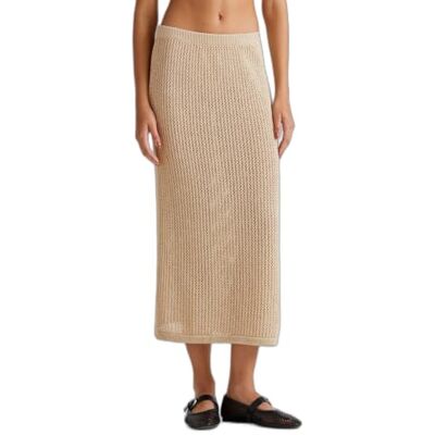 11365000B United Colors of Benetton Spódnica, Żółty, S 11365000B United Colors of Benetton Spódnica, Żółty, S