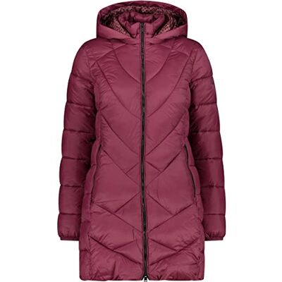 32K3036 CMP Woman Parka Snaps Hood, Woman, Rubino, 34 32K3036 CMP Woman Parka Snaps Hood, Woman, Rubino, 34