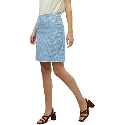 PC6843 Peppercorn Damska spódnica Minessa Boucle, niebieska, L, Spokojny niebieski, L PC6843 Peppercorn Damska spódnica Minessa Boucle, niebieska, L, Spokojny niebieski, L