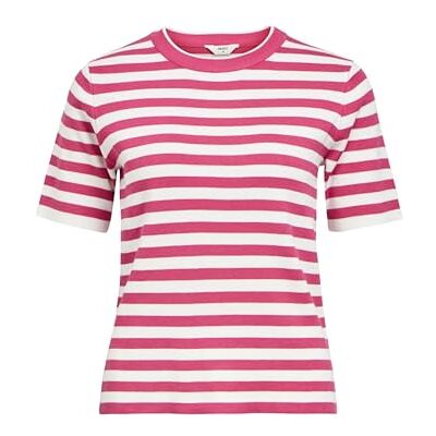 23043510-4748948 Objester S/S New Knit sweter Noos, Malinowy Sorbet, XS 23043510-4748948 Objester S/S New Knit sweter Noos, Malinowy Sorbet, XS